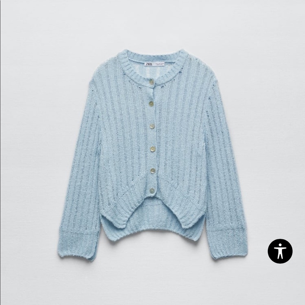 Zara Openknit cardigan